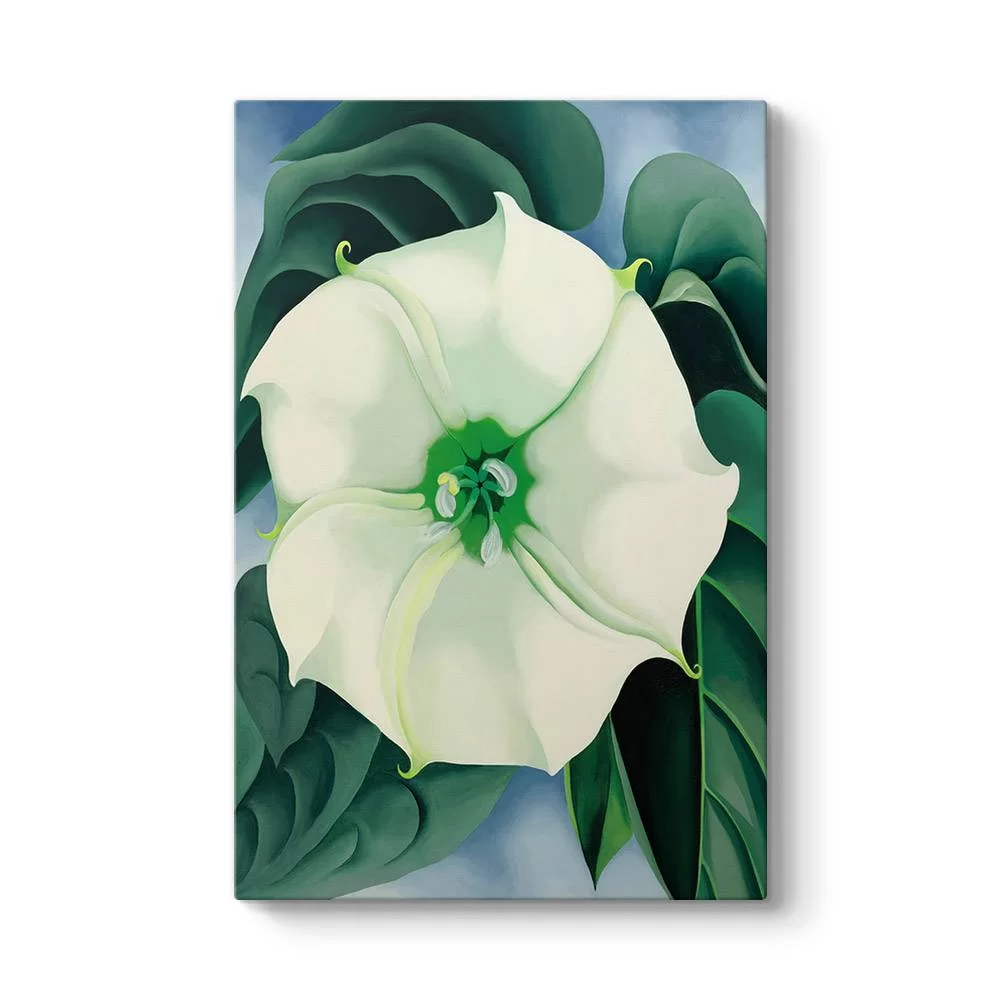 Georgia OKeeffe - White Flower Tablosu - Model 2